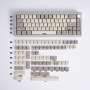 Programmer Retro 104+39 PBT Dye-subbed Keycap Set Cherry Profile Compatible with ANSI Mechanical Gaming Keyboard